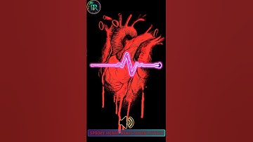 SPOOKY HEART BEATS SOUND EFFECT | NON COPYRIGHTED | FREE DOWNLOAD MP3 | PHONO RECEPTORS | #shorts