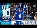 Top 10 Auston Matthews Plays from 2019-20 | NHL