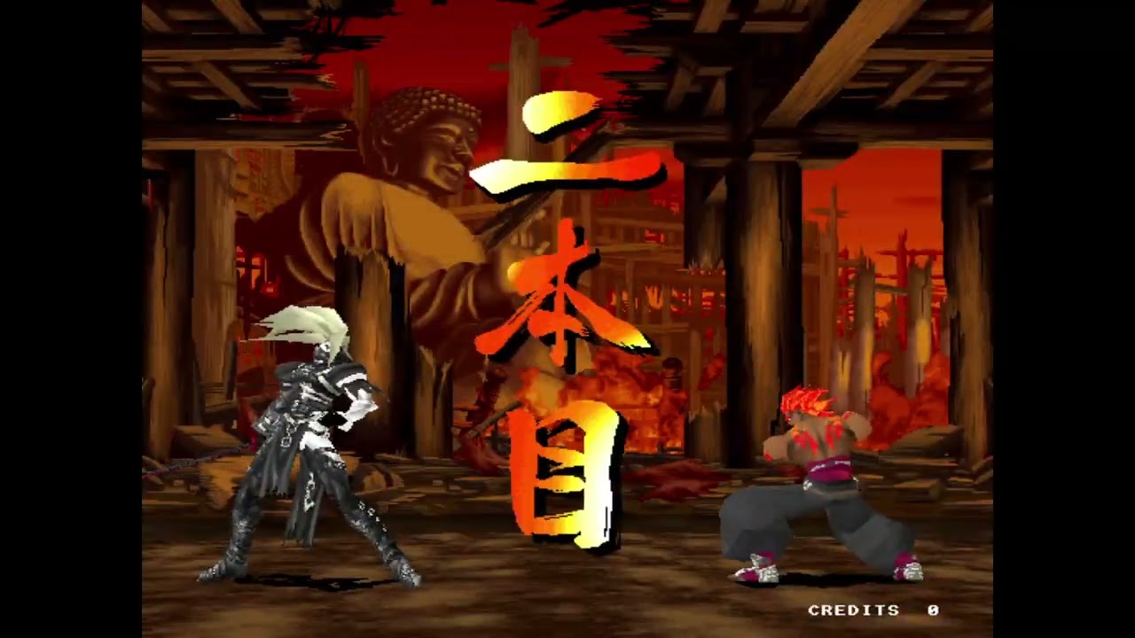 [MAME] Samurai Spirits 2: Asura Zanmaden - Asura(Continue Clear + Credit Staff)
