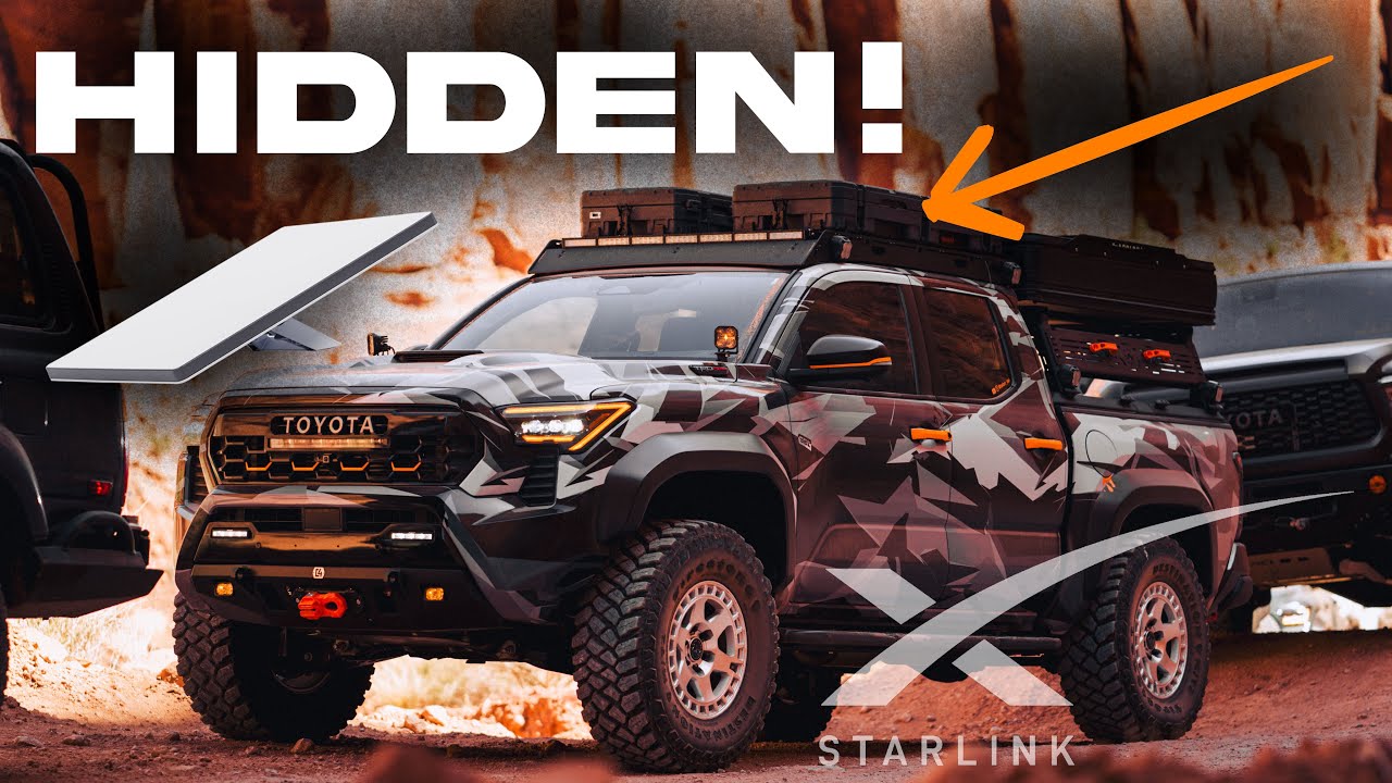 3 creative ways to mount Starlink to a vehicle! | Trio Flatmount