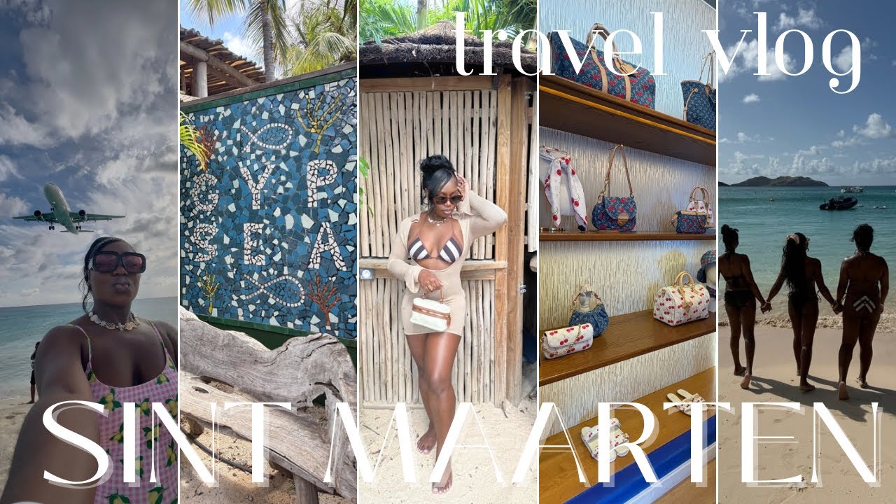 ST MAARTEN TRAVEL VLOG + ST BARTHS | GIRLS TRIP | 30TH BDAY | BEACH CLUBS  | THE RARE BREEED