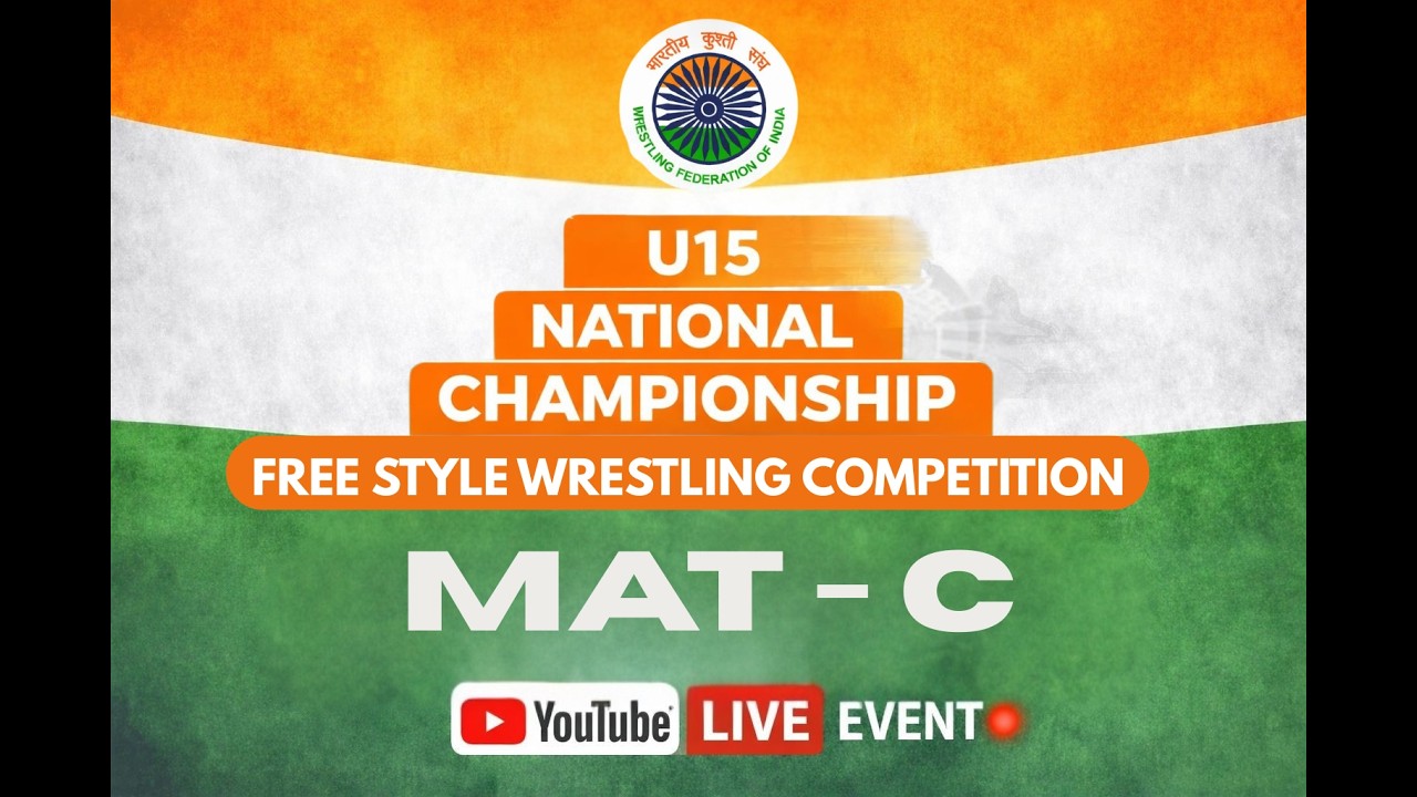 U15 National Championship Free Style Wrestling - 2026 ( MAT-C) DAY-2