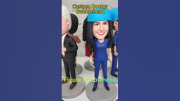 Custom Doctor Bobbleheads From Photo - Personalized Bobblehead- Doctor Gifts #doctor