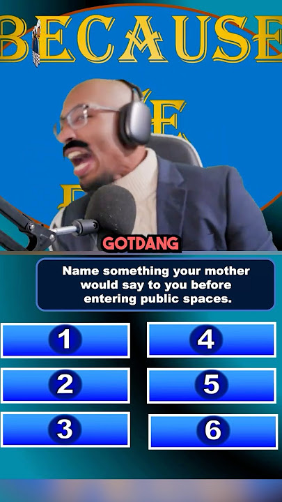 WE ASKED 25 BLACK PEOPLE… about MAMA! | #familyfeud #steveharvey #blackfamilyfeud