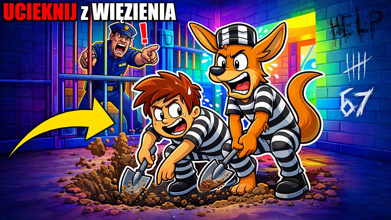 WYKOP DZIURĘ I UCIEKNIJ Z WIĘZIENIA w Roblox!