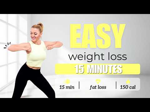 🔥15 MIN FULL BODY CARDIO WORKOUT🔥FAT BURNING (No Jumping, No Squats, No Lunges)🔥