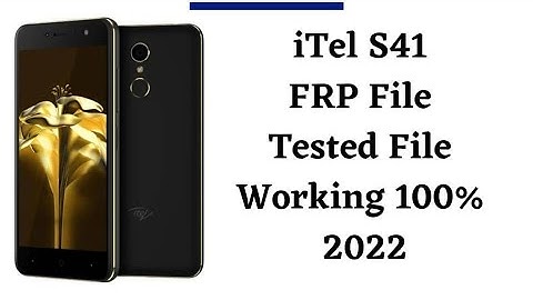 Itel s41 frp unlock new method (google account remove) by Sp Tools | Google Account Remove 2022