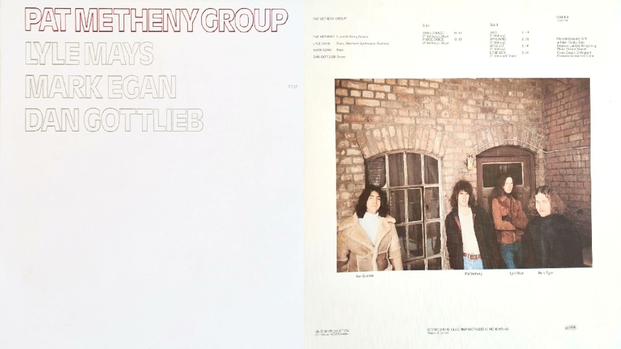 Pat Metheny Group   1 San Lorenzo White Album ECM 1114