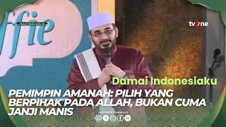 Download lagu Pemimpin Amanah: Pilih yang Berpihak pada Allah, Bukan Cuma Janji Manis | Damai Indonesiaku tvOne
