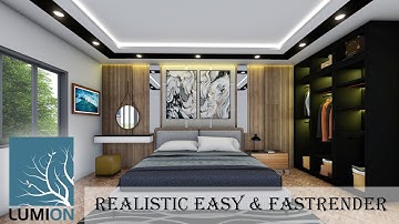 SKETCHUP TO LUMION INTERIOR RENDER  TUTORIAL- 4 ||INTERIOR RENDER SETTINGS REALISTIC || ARCHITECTURE