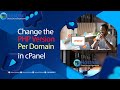 How to Set the PHP Version per Domain within the cPanel
