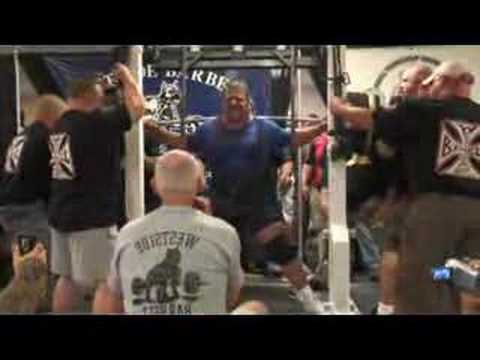 Thad Coleman 1005 Squat @ Powerstation