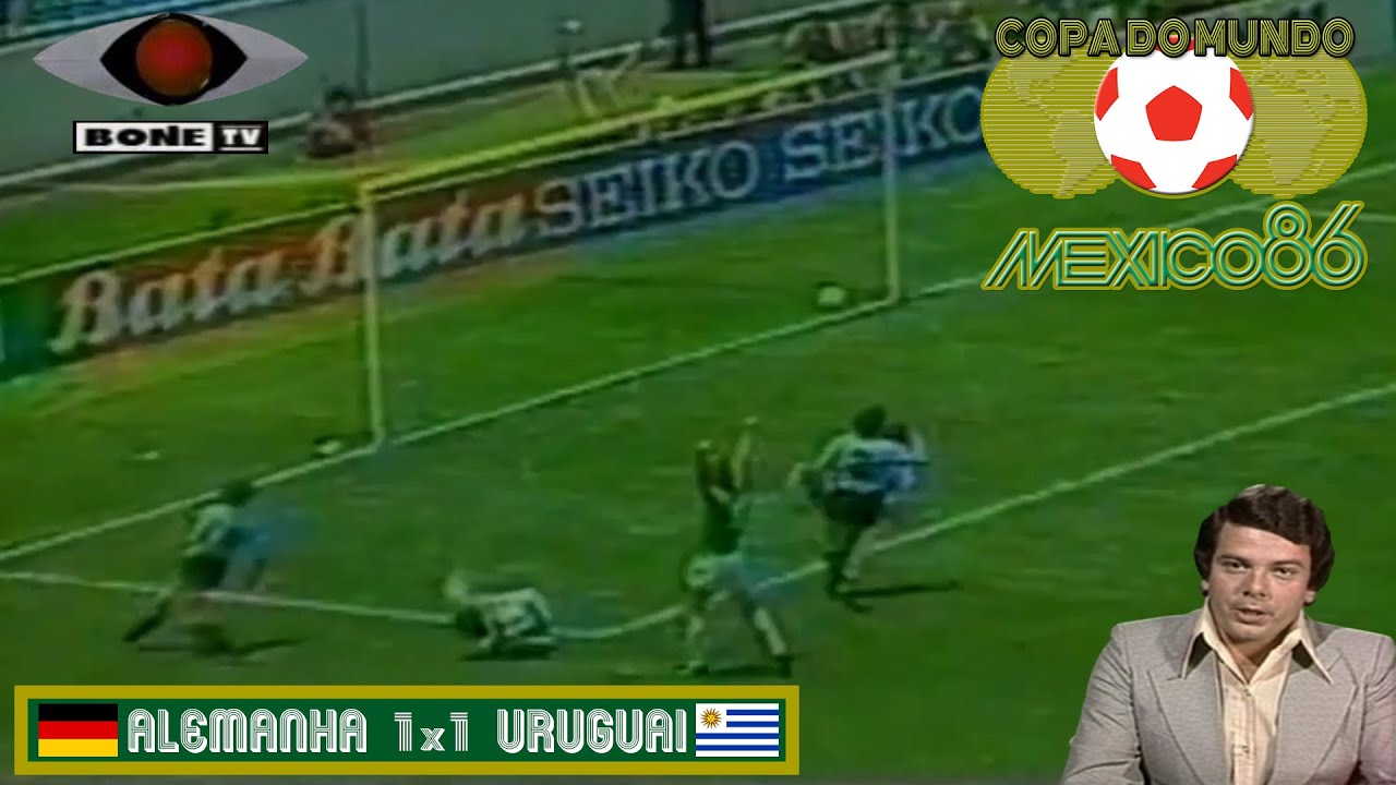 Copa do Mundo 1986 - Alemanha 1x1 Uruguai