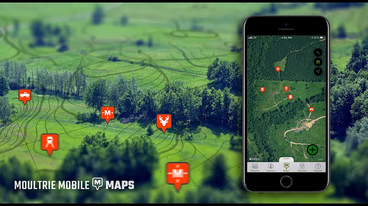 Erweitern Sie Ihre Jagderfahrung mit interaktiven Karten von Moultrie Mobile