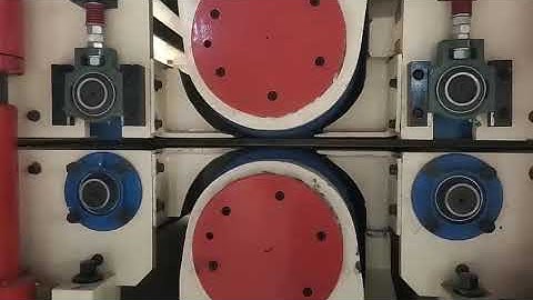 China heavy duty double calibration sanding machine