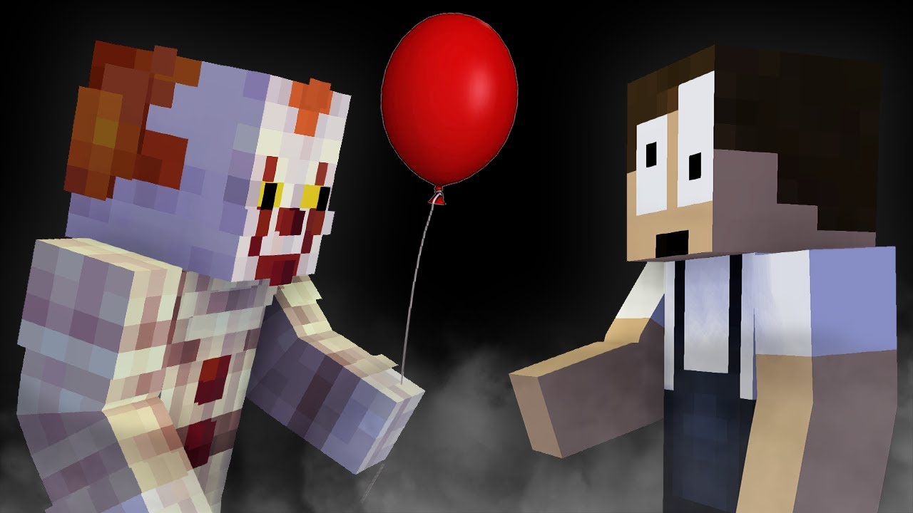 イット3！風船を渡してくる殺人鬼から逃げろ！！『IT 鬼ごっこ』【マインクラフト・まいくら】