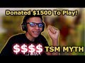 Donating 1500 to myth to play duo  fortnite battle royale 