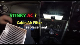 Toyota 86/ Subaru BRZ/ FRS Cabin air filter replacement