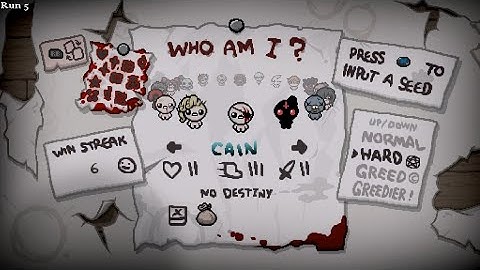 TBOI Repentance: All Tainted Cain Completion Marks