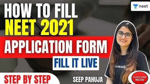 NEETApplicationform| How to fill NEET application form 2021| Exam code Explained|NEET 2022|