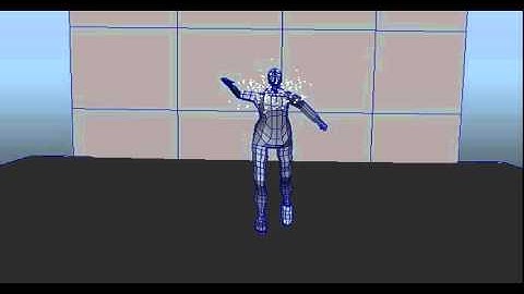 3D Neo Matrix animation done in Maya