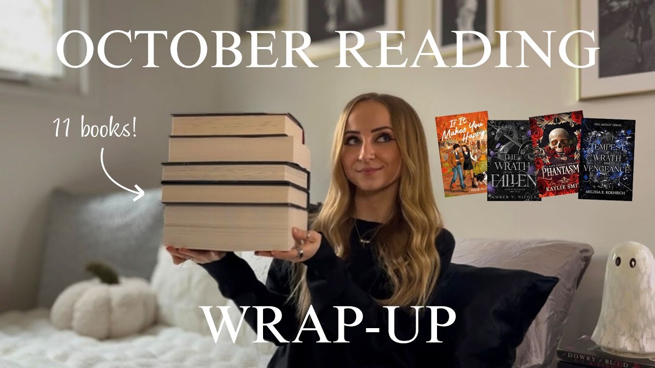 October Reading Wrap Up 📖✨ the 11 books I read in October
