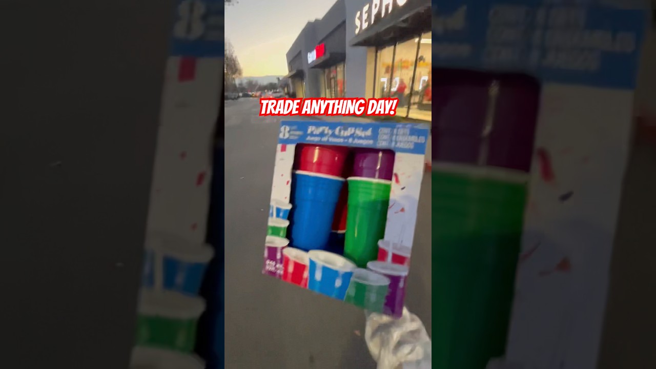 Я был в GameStop на День обмена любыми вещами! 