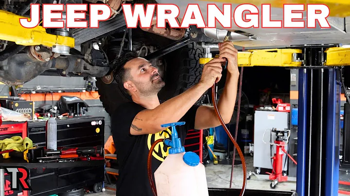 This Jeep Wrangler Transmission Service Didn't Go as Planned!