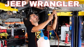 This Jeep Wrangler Transmission Service Didn't Go as Planned!