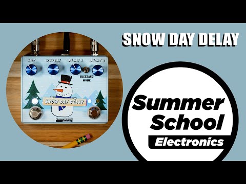 Summer School Electronics- Snow Day Delay Demo