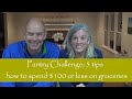 Spend $100 or less per month on groceries (5 tips) | Pantry Challenge