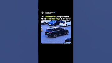 This Chinese Car Company eats whole Tesla Industry