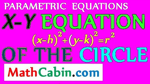 Parametric Equations Conversion problem #2 ! ! ! ! !