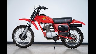 1981 Honda Xr80 Demo