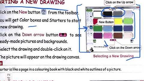 Computer class 2 chapter 6 TUX PAINT PART 2 cyberapps