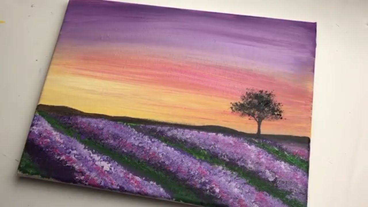 Acrylic Painting Easy Landscape