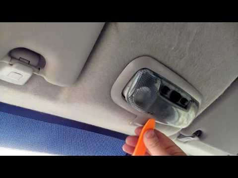 Снятие плафона Форд фьюжн