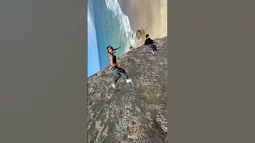 FALLING DOWN A CLIFF🤯