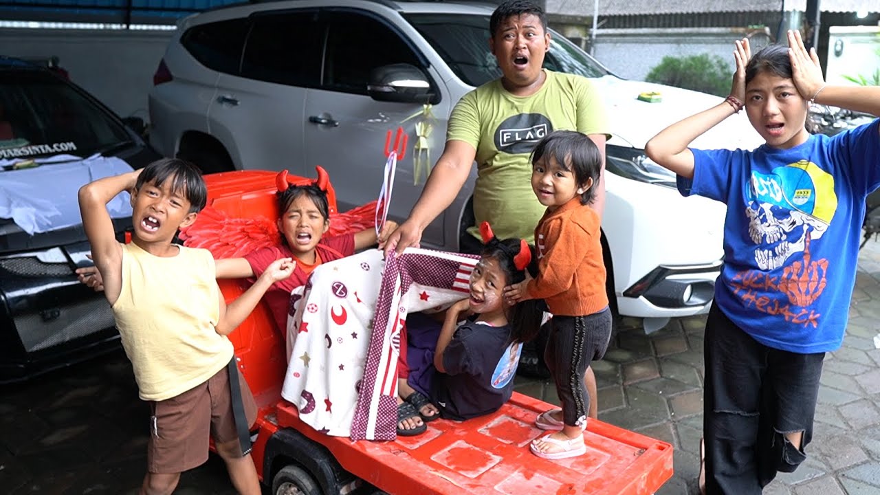 DEDE OMING BANTUIN PERI MERAH MEL4HIRKAN DI ATAS TRUK