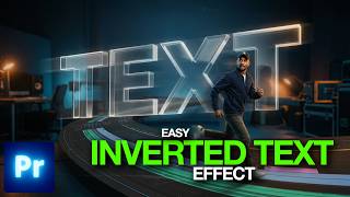 How to Create an Inverted Text Effect in Premiere Pro