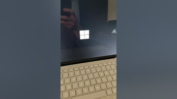 Microsoft Surface laptop Windows logo looping