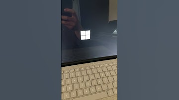 Microsoft Surface laptop Windows logo looping