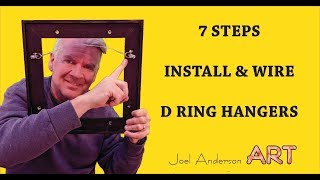 How to install and wire D Ring Hangers in 7 easy steps