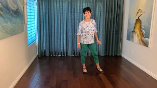 Cherry On Top line dance demonstration and tutorial by Stephie