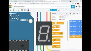Práctica DISPLAY 7 SEGMENTOS