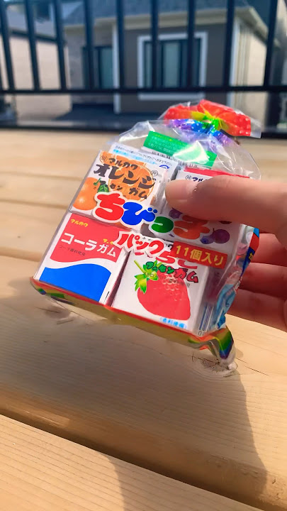 Unboxing Marukawa bubble gum with special flavor asmr #asmr #unboxing #bubblegum #satisfying #shorts