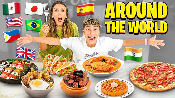 EATING Foods From all Over the WORLD!! - DayDayNews