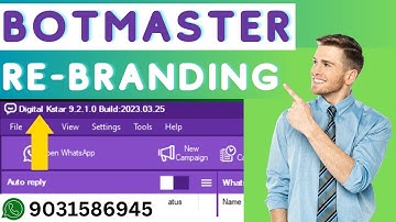 Botmaster Rebranding | WhatsApp Bulk Sender With Button | Botmaster