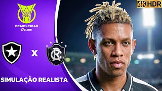 Botafogo x Remo | Brasileirão 2026 | Simulação Ultra Realista 4K (60FPS) Gogosz Patch.