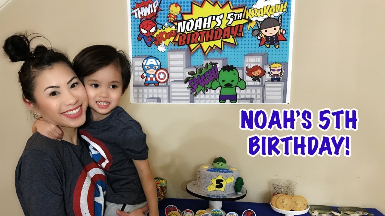 NOAH’S 5TH BIRTHDAY | VLOG | MY BIG BOY | LOVE HIM | OMG IT’S TIFFANY